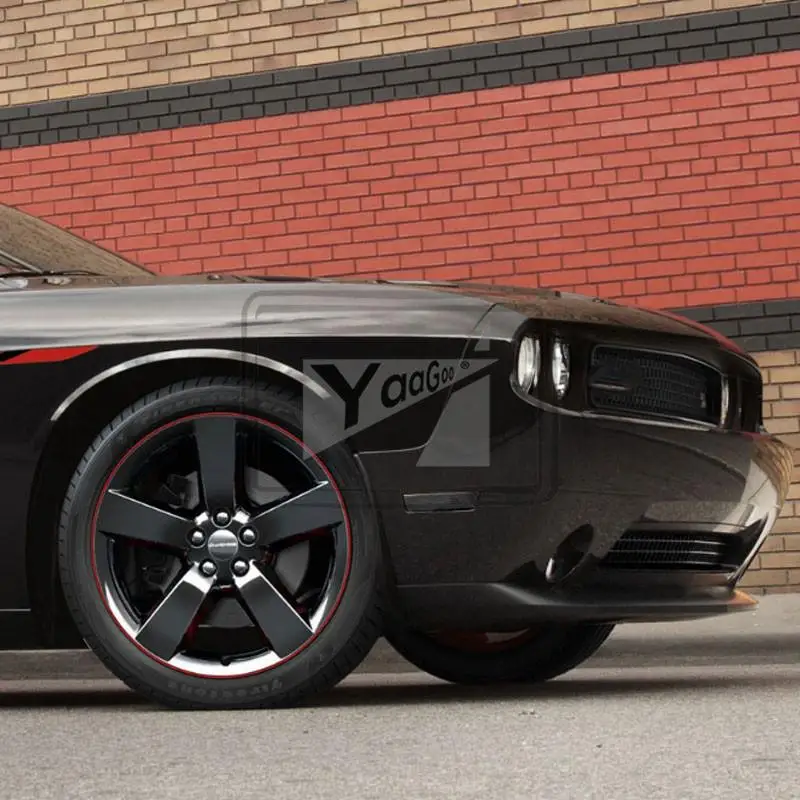 YaaGoo для Dodge Challenger 2008- дымовые линзы передний Янтарный светодиодный, боковой, габаритный фонарь