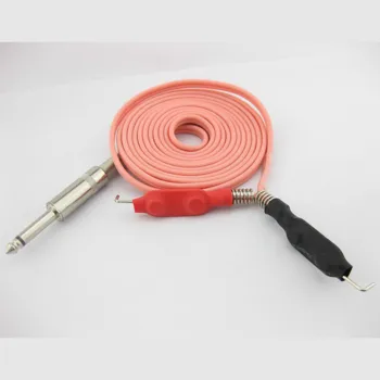 

1PC Economic Adorable Spring Silicone 8 Feet Tattoo Clip Cord For Eyebrow Makeup Tattoo Machine Accessories Tool Supply
