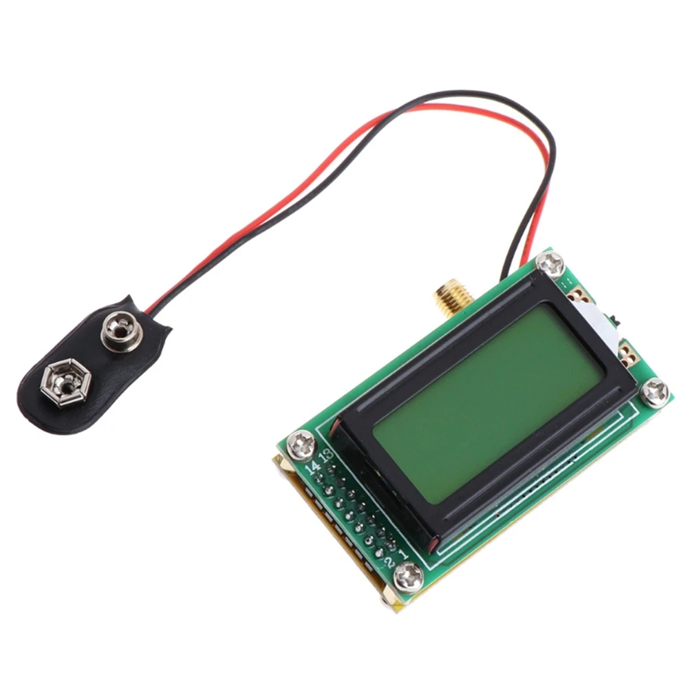 High Accuracy 1-500MHz Frequency Counter Tester RF Meter Module LCD Display Backlight