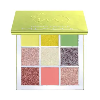 

Non-toxic Skin-friendly Glitter Eyeshadow Palette Classic Delicate Texture Long Lasting Waterproof Makeup Cosmetic Kit