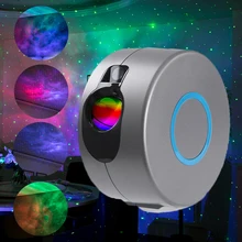 Vktech led projetor a laser céu estrelado estrela galáxia lâmpada de projeção luz da noite com controle remoto para discoteca palco barra festa em casa