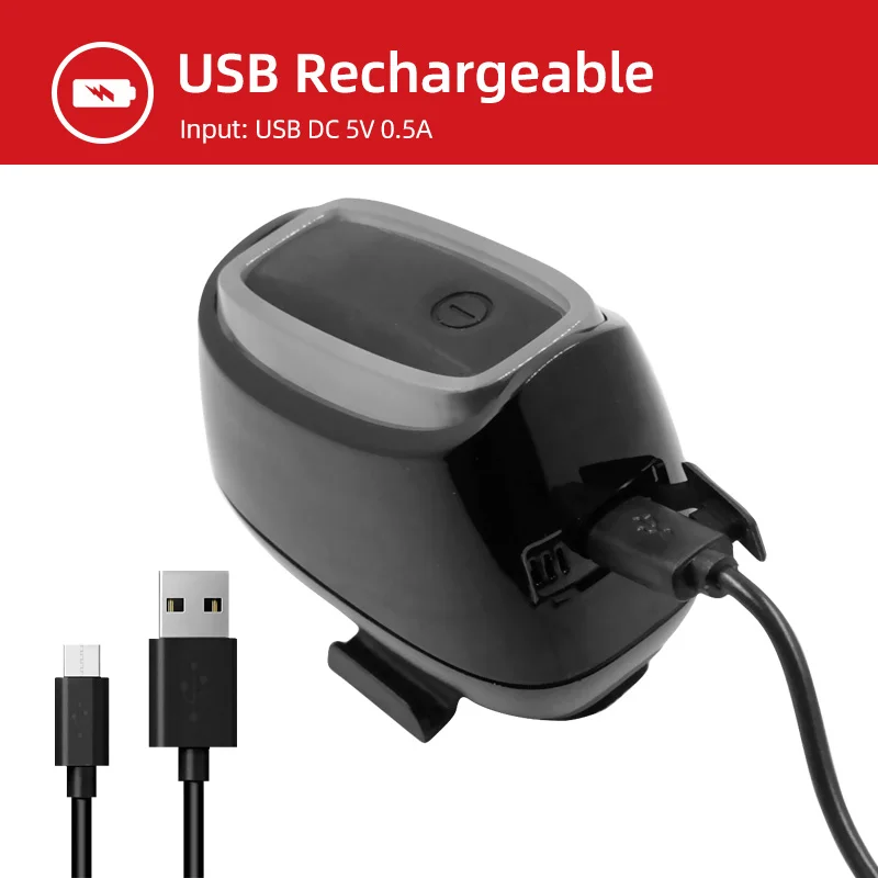 Smart Brake Lights Bicycle Rear Back Light USB Rechargeable Cycling Taillight 6 Modes Safety Warning Night Riding Flashlight