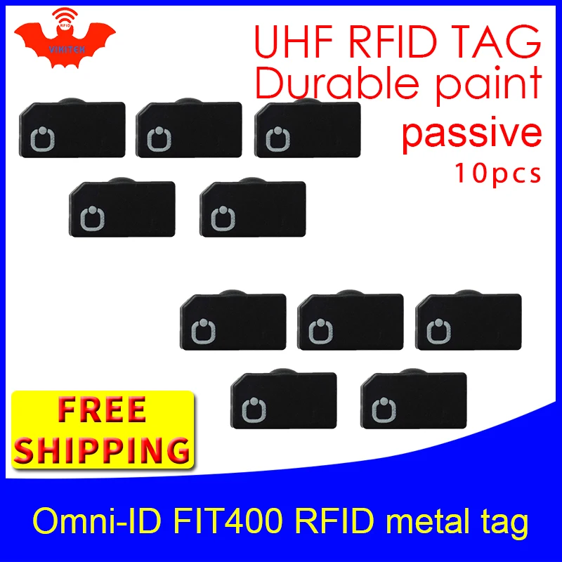 UHF RFID Анти металлическая метка omni ID fit400 915 м 868 МГц Alien Higgs3 10 шт. Бесплатная доставка