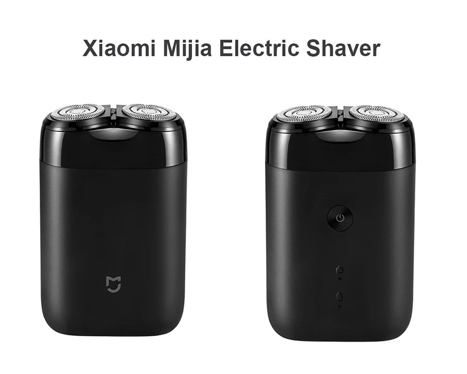 Xiaomi Mijia Electric Shaver 2 Floating Head Mi Portable Waterproof Razor Shavers USB Rechargeable With Storage Bag LED Indicate