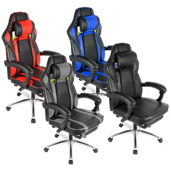 

Adjustable Height Ergonomic Comfortable Office BOSS Chair Computer Gaming Chair Internet Cafe Seat Household Reclining Chair HWC