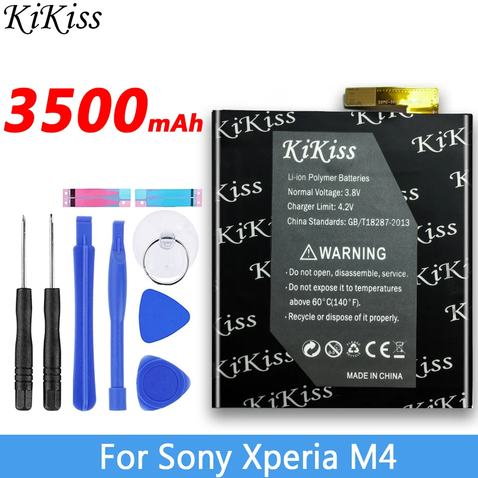 LIS1576ERPC для Sony Xperia M4 Aqua 4G E2303 E2333 E2353 мобильный телефон аккумулятор высокой емкости