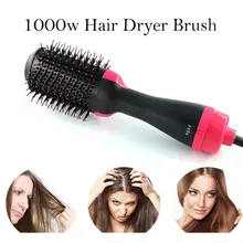 Один шаг, Расческа с горячим воздухом, фен для волос, не завязывается, пушистый, вращение на 360, генератор отрицательных ионов, выпрямление волос, щетка для укладки