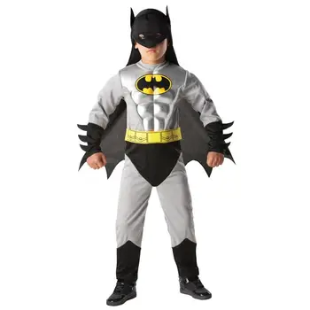 

Hot Sale Child Boy Muscle Batman DC Comic Superhero Movie Character Cosplay Fancy Dress Halloween Carnival Party Costumes
