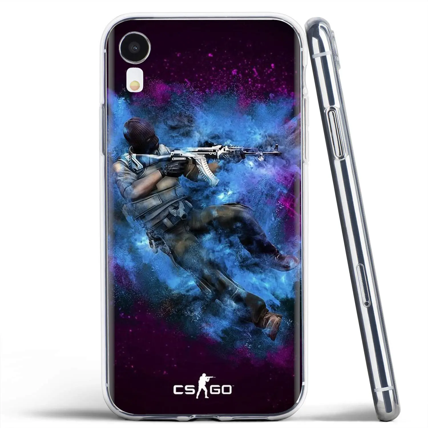 Плакат силиконовый чехол для телефона Cs Go логотип Huawei G7 G8 P7 P8 P9 P10 P20 P30 Lite Mini Pro P Smart