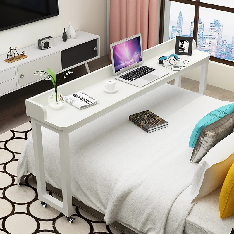Round Corner Laptop Table Multi Function Cross Bed Table Table On