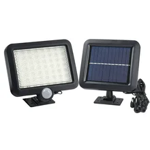 56 лампа сплит Солнечный настенный светильник солнечный индукционный Светильник Солнечный садовый светильник уличный фонарь на солнечной батарее