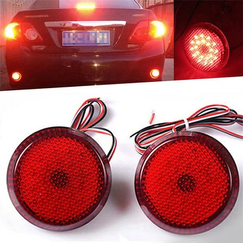 

Red Lens LED Bumper Reflector Light For Toyota Scion XB IQ Sienna Corolla LED Rear Light FOR Scion IQ 2012-2015