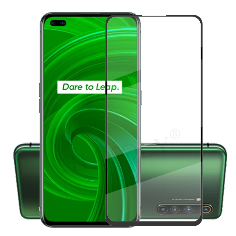 Vetro Su Realme X50 Pro 5G Vetro Temperato Per Oppo Realme X50 Pro 5G Protezione Dello Schermo Della Copertura Completa Vetro Di Protezione Realme X50