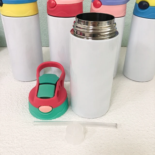 Children 12oz Straight Sippy Cup Sublimation Blank Kids Sublimation Water  Bottles Tumbler Double Wall Stainless Steel Vacuum Insulated Drinking Mugs  With Handle Spill Proof Lid From Topshenzhen, $6.56