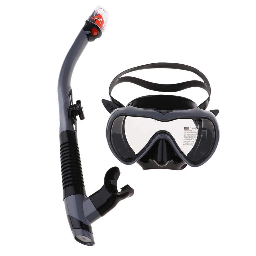 Optical Diving Gear Adults Snorkeling Set Dry Top Scuba Snorkel Diving Mask Scuba Diving Gears 