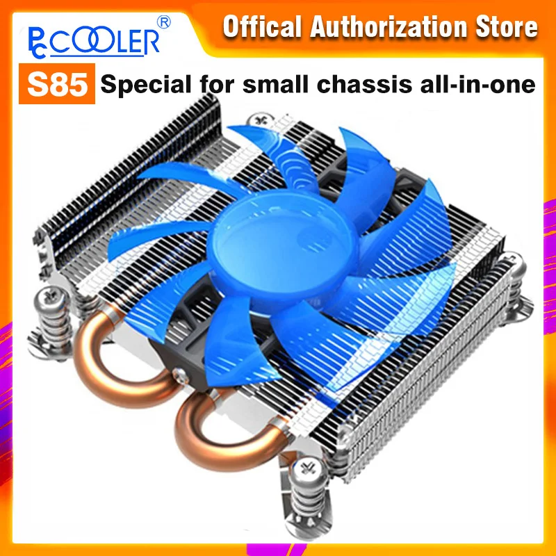 Pccooler CPU Cooler Master 4 Pure Copper Heat-pipes freeze Tower охлаждающая система охлаждающий вентилятор с
