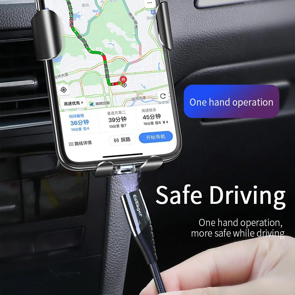 Essager магнитное зарядное устройство Micro USB кабель для iPhone 11 Pro Max провод для быстрой зарядки usb type C type-C магнит кабели для мобильных телефонов