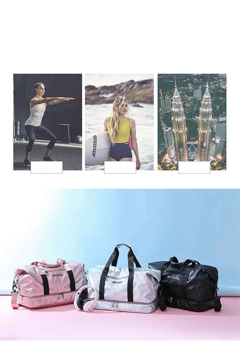 Travel Bag Large Capacity Men Hand Luggage Travel Duffle Bags Weekend Bags Multifunctional Sport Bag Fitness Handbags Women bag
