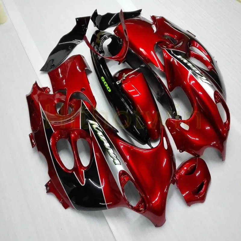 V Капот мотоцикла на заказ для GSX750F GSX600F 2003-2006 обтекатель двигателя+ винты+ белый - Цвет: V