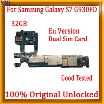 

Dual Sim Card for Samsung Galaxy S7 G930FD Motherboard+Full Chips,Original unlocked for Galaxy S7 G930FD Mainboard,EU Version