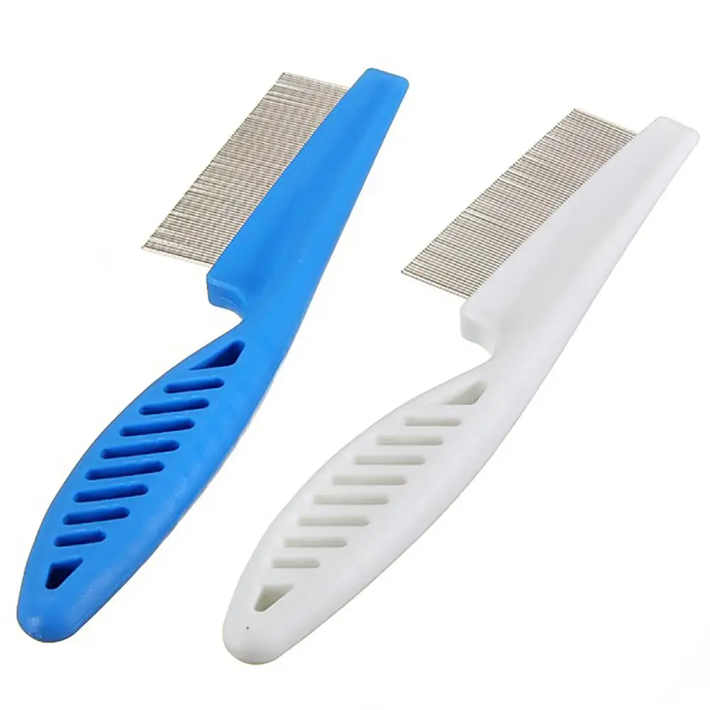 

Pet Dog Cat Teeth Brush Grooming Fur Hair Comb Tool Portable Cleaning Plastic