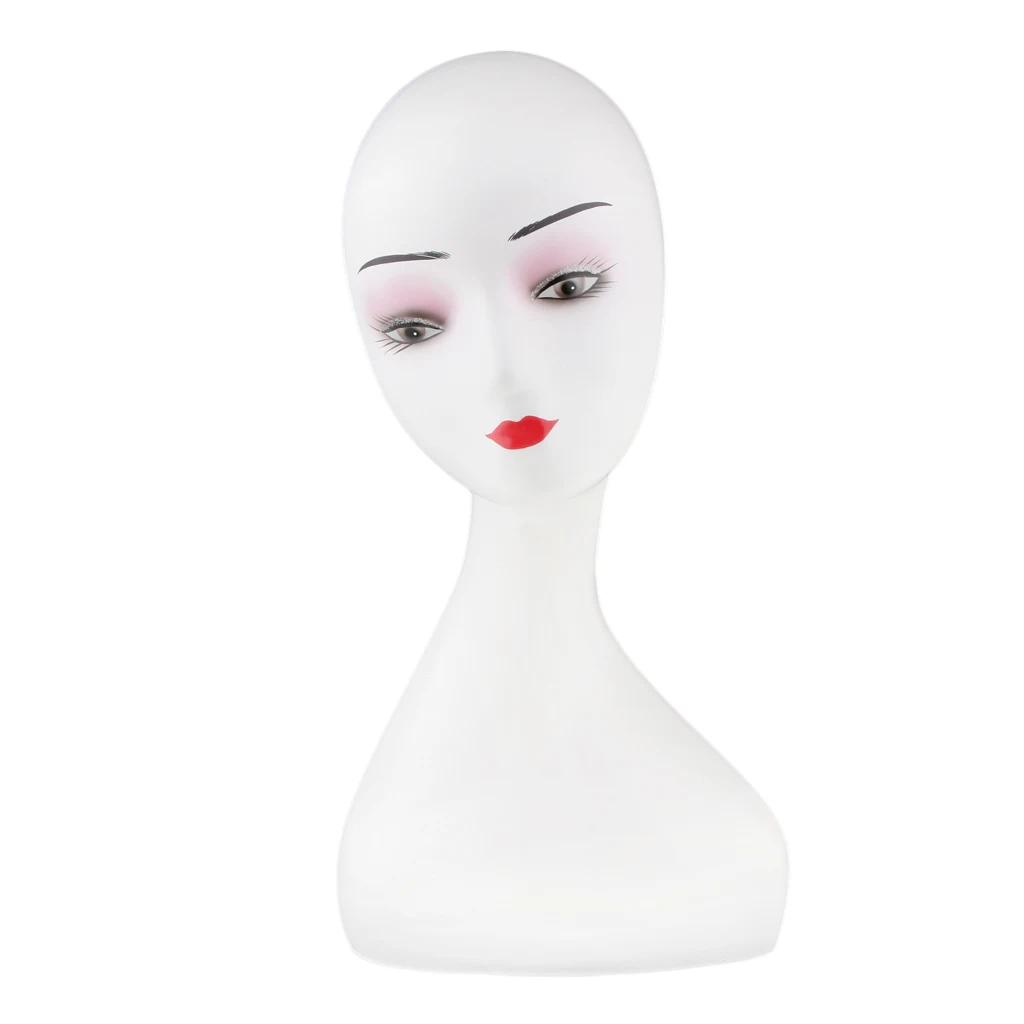 Mannequin Manikin Head Model Wig Hat Cap Scarf Jewelry Display Holder Stand