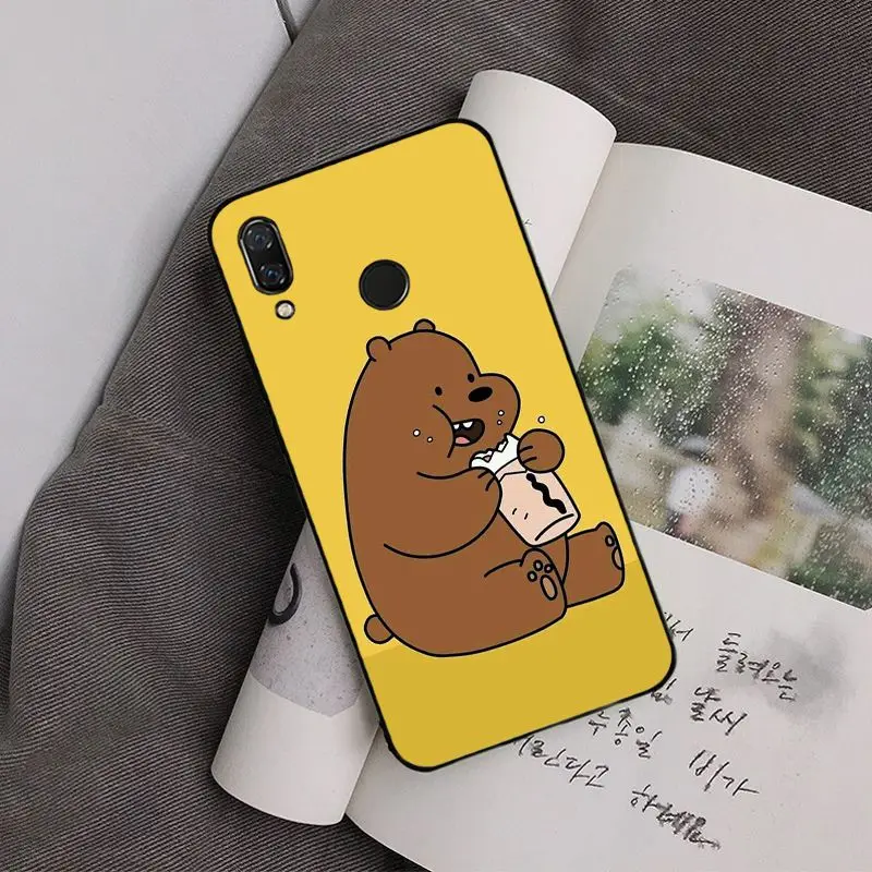 Babaite Мультфильм Мы Голые Медведи панда лед медведь чехол для телефона для Xiaomi Redmi4X 6A S2 Go Redmi 5 5Plus Note4 Note5 7 Note6Pro - Цвет: A10