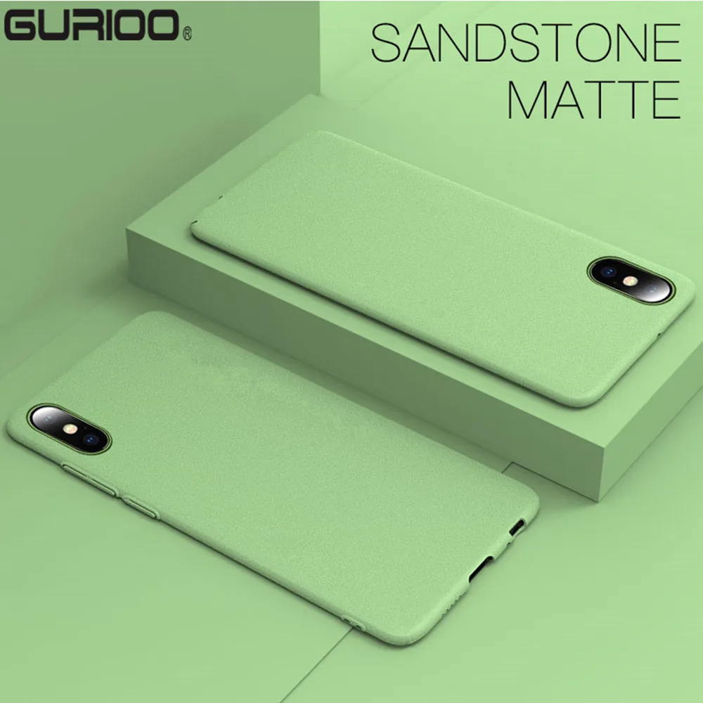 Silicone Soft Phone Case For iPhone 7 8 6 6S Plus Slim Thin Anti Fingerprint Cover X XS Max XR Matte TPU |