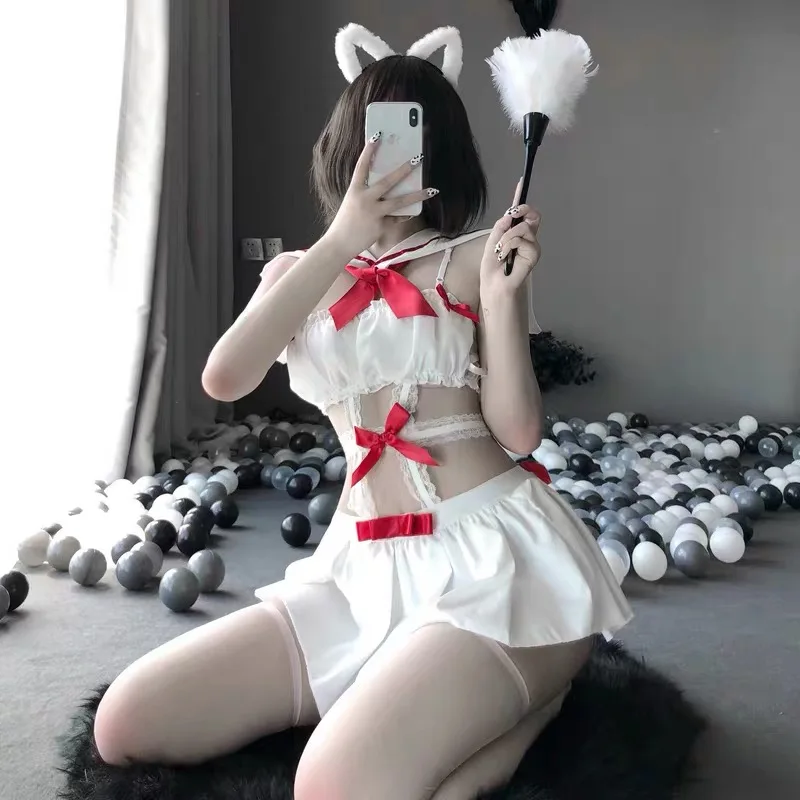 Комплект японской униформы для женщин школьная форма костюмы косплея JK костюм