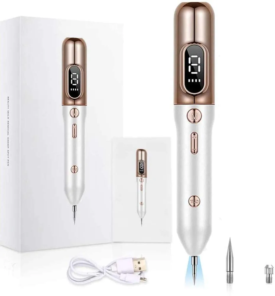 9 уровня СИД плазменная ручка светодиодное освещение татуировки лазера Удаление