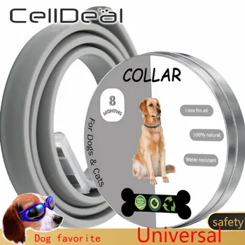 

Dogs Flea And Tick Collar Treatment 8 Month Prevention Natural Essential Oil Adjustable For Small Medium Large Dogs Cats