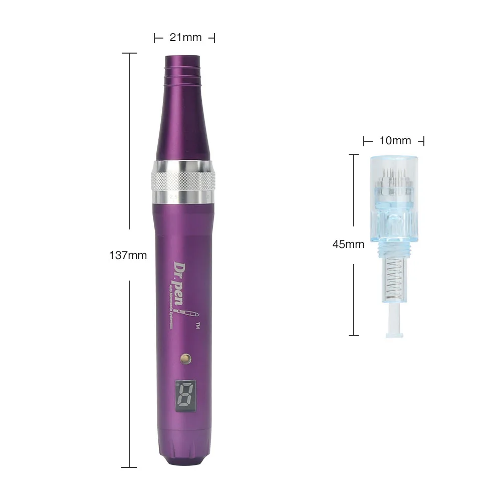 Dr.pen иглы картридж наконечники Электрический беспроводной X5W микро Дерма Роллинг