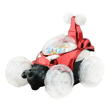 

360 Tumbling Electric Controlled RC Stunt Dancing Car Flashing Light Dasher Vehicle Kids Remote Control Toy