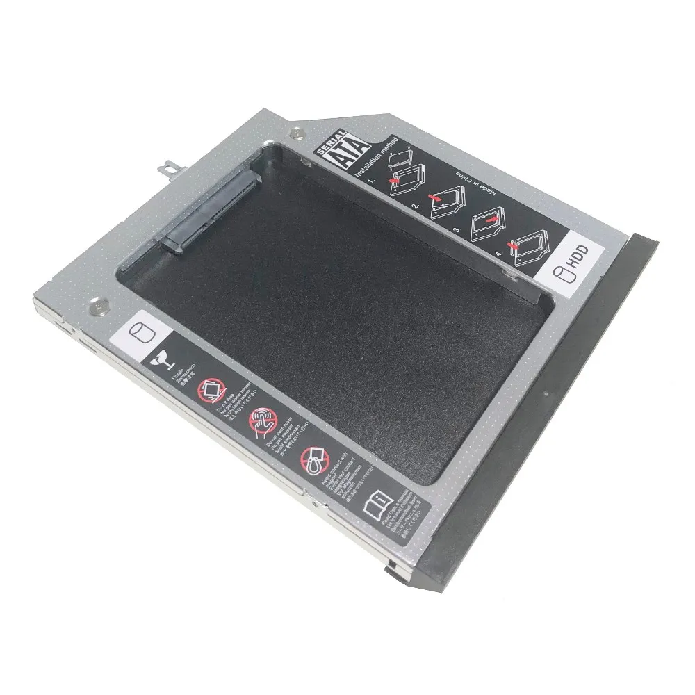 

with Bezel Front Cover Faceplate + Bracket 2nd 3.0 2.5" Hard Drive HDD SSD Optical Caddy for Lenovo Thinkpad L440 L540 only