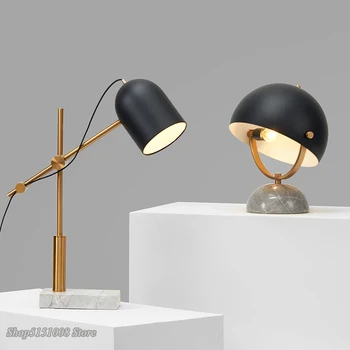 

creative Modern table lights black lamp shade living room bedroom beside table lamp study room decoration table lamp 110v 220v