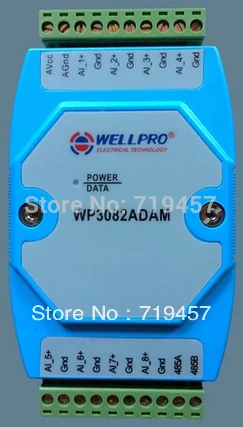 Модуль сбора входного тока WP3082ADAM модуль данных RS485 MODBUS для связи 0 20 мА/4 мА|communication