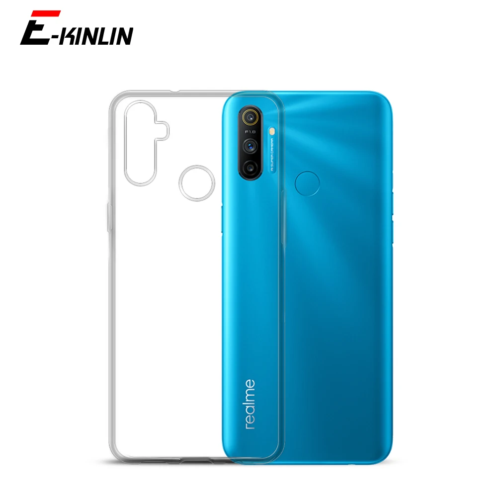 Силиконовый ультратонкий прозрачный мягкий чехол для Oppo Realme 7i 7 5G 6i 5i 5 5s 6S 6 Plus 3 C17