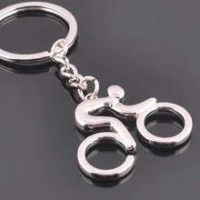 Крутой брелок для ключей для велосипеда креативный практический брелок металлический маленький подарок настраиваемый брелок для ключей