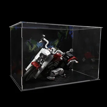 

Hot Building Block Acrylic Display Box Dustproof Show Box For 10269 -Davidson - Transparent Type A (Display Box Included Only)