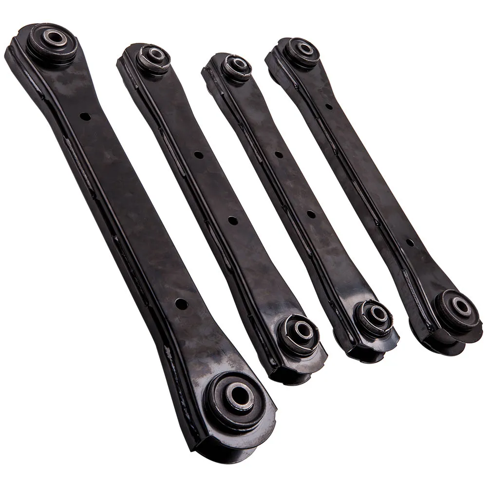4 Pcs Upper & Lower Control Arms with Bushings for Dodge Ram 1500 2006