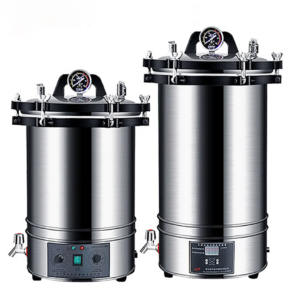 Portable Stainless Steel Heating Autoclave 18L