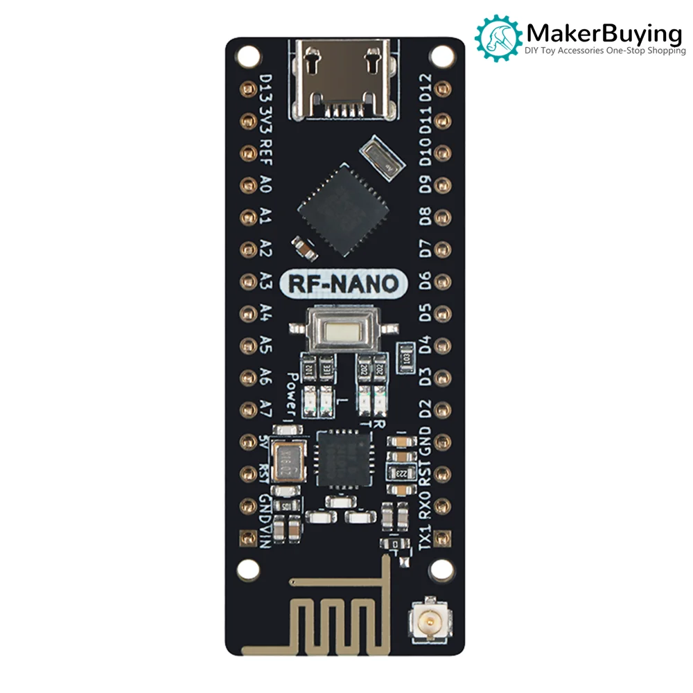 Rf-Nano Compatibile Con Arduino Nano V3.0 Integrato Nrf24L01 Wireless Ch340/Cc2540 Bluetooth