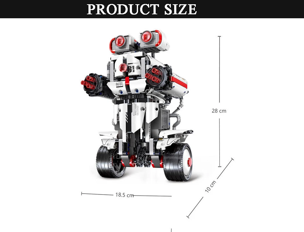 13027 13028 Technic RC робот телефон голосовой пульт дистанционного управления гусеничный перезаряжаемый аккумулятор строительные блоки кирпичи игрушки для детей