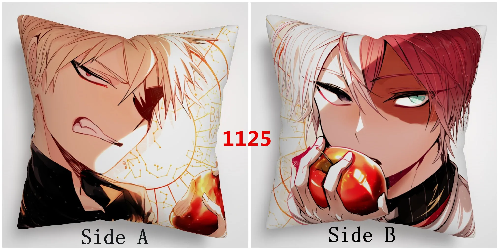 Suef Аниме Манга Boku no Hero academic Midoriya Shoto Bakugou аниме Двусторонняя Подушка Чехол для