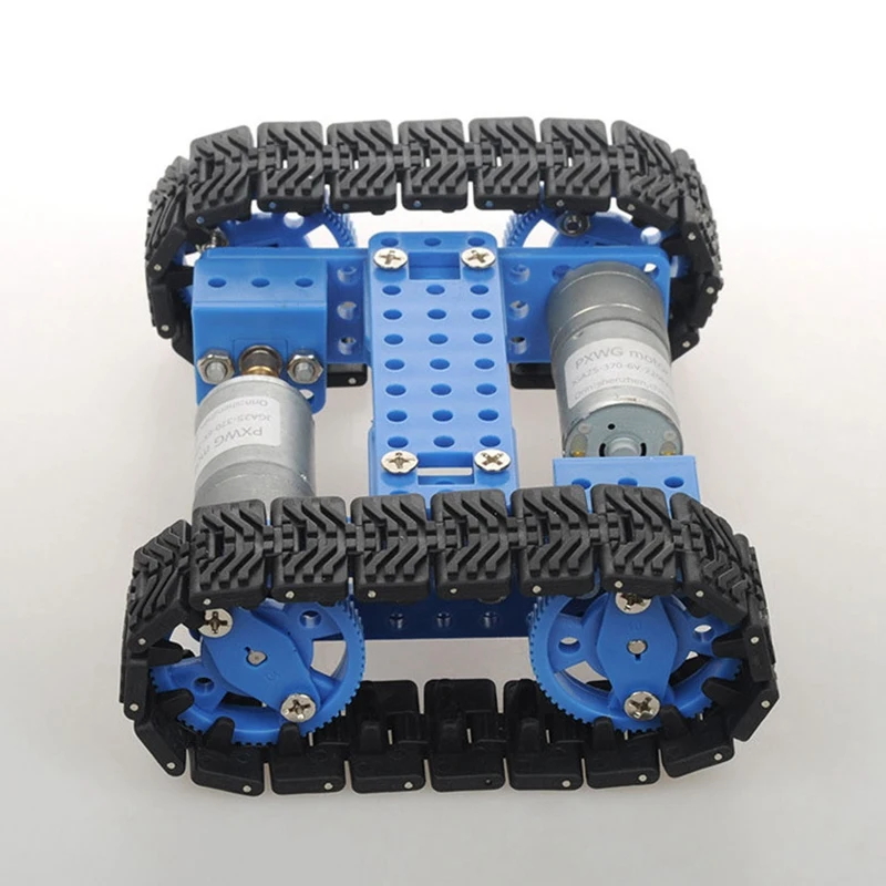 

Hot DIY Technology Production Assembled Tanks with Remote Control High Torque Small Track Tanks DIY Robot