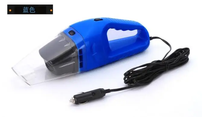 Автомобильный пылесос 120 Вт портативный для renault clio hyundai tucson audi a3 8p alfa romeo 147 ford mondeo mk3 peugeot 208 renault - Цвет: Синий