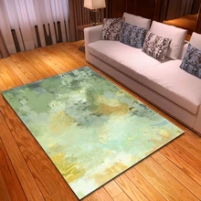 Домашний Декоративный красочный Коврик для гостиной, для детей, для ползания, для девочек, игровой коврик для комнаты, коврик для рисования маслом, большой ковер для гостиной