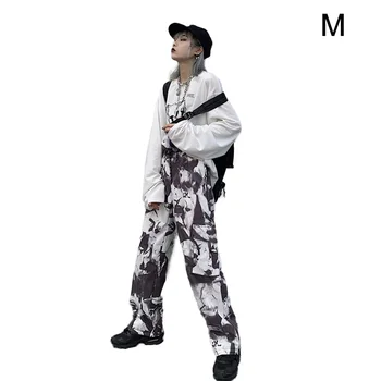 

Women's Cargo Pants Casual Outdoor Solid Color Elastic High Waisted Baggy Jogger Workout Pants with Pockets 2020 New Fashion D25