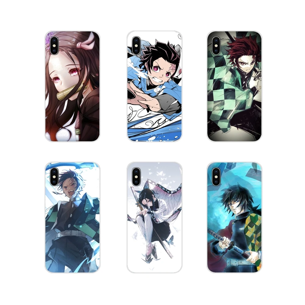 Anime Demon Slayer Kimetsu Mobile Phone Case Covers For Zte Blade A5 19 V6 V7 V8 Lite V9 V10 A 452 510 512 5 530 602 610 910 Half Wrapped Cases Aliexpress