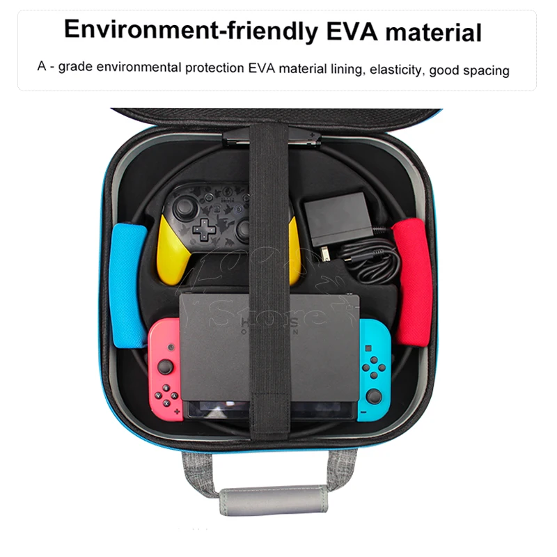 Большая сумка для переноски Nintendo Switch кольцо фитнеса/док/Профессиональный